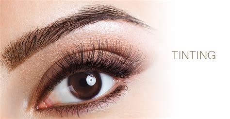 Eyelash & Eyebrow Tinting .